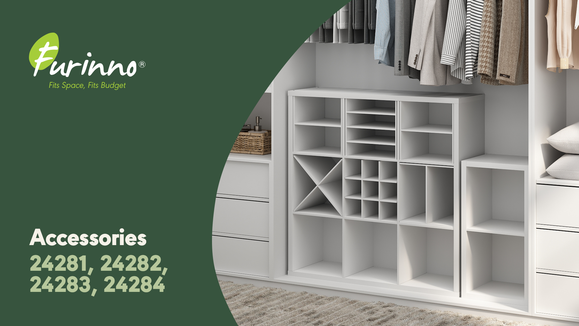 Amazon.com: Furinno Cubicle Cube Insert, 3-Shelf Cube Organizer